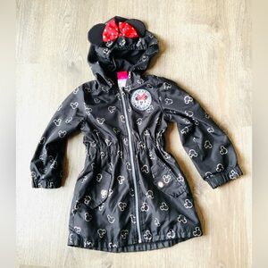 Disney Minnie Mouse Hooded Jacket Girls 4T